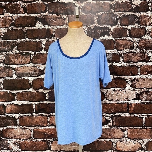 Gap maternity T-shirt blue scoop neck NWT Large - Picture 4 of 11